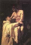 RIBALTA, Francisco Christ Embracing St Bernard xfgh china oil painting reproduction